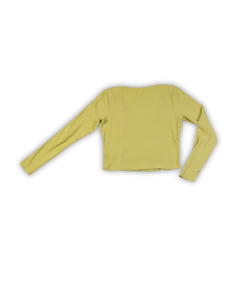 Appeltjes groen longsleeve t-shirt