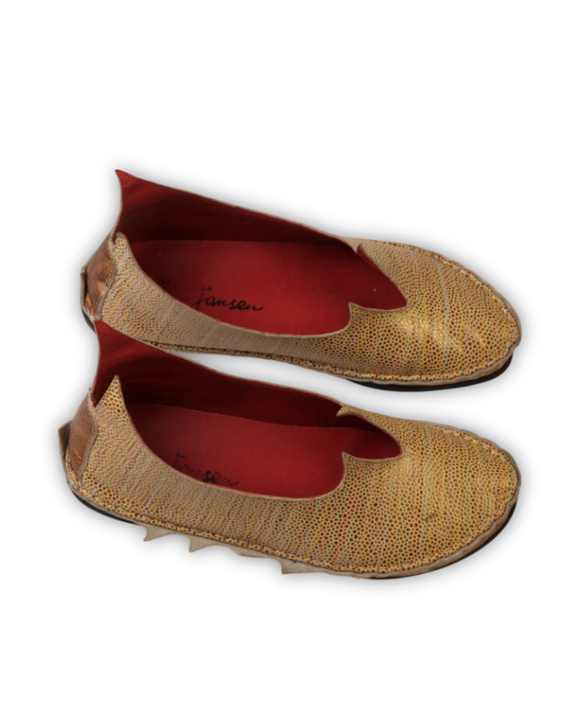 Beige tweedehands schoenen dames