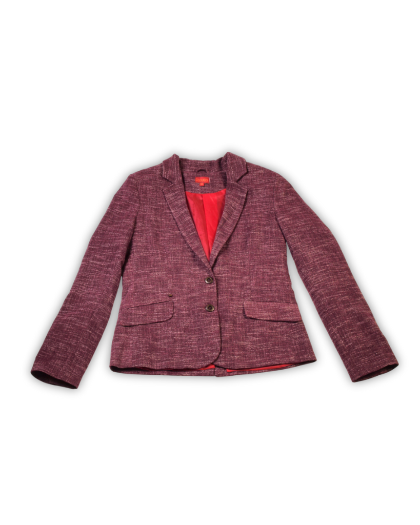 Blazer tweedehands paars