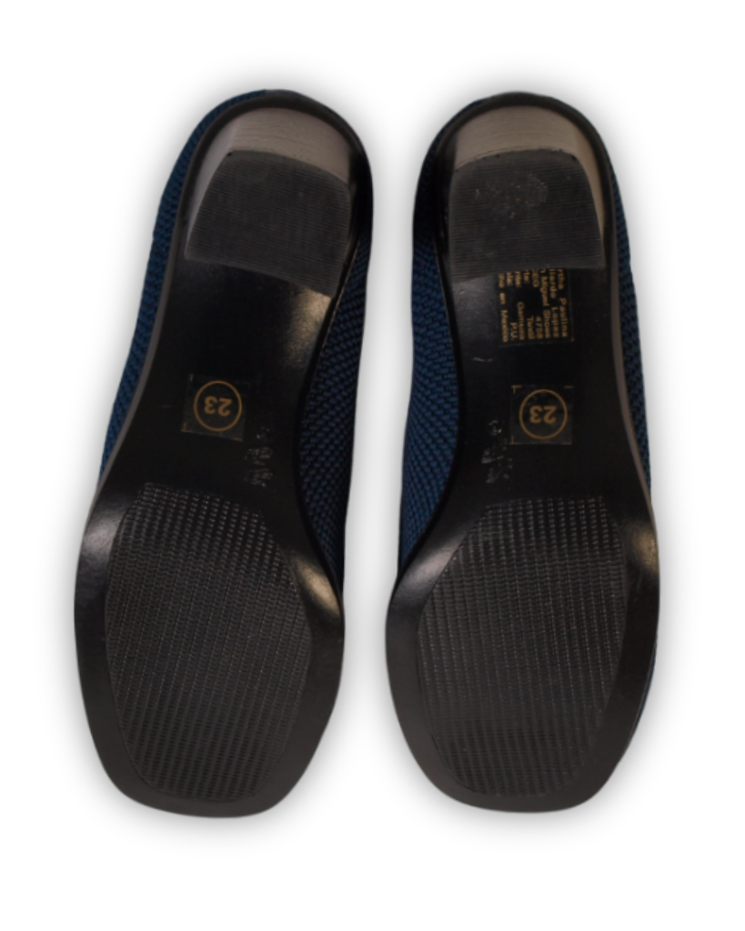 Donkerblauw tweedehands schoenen dames