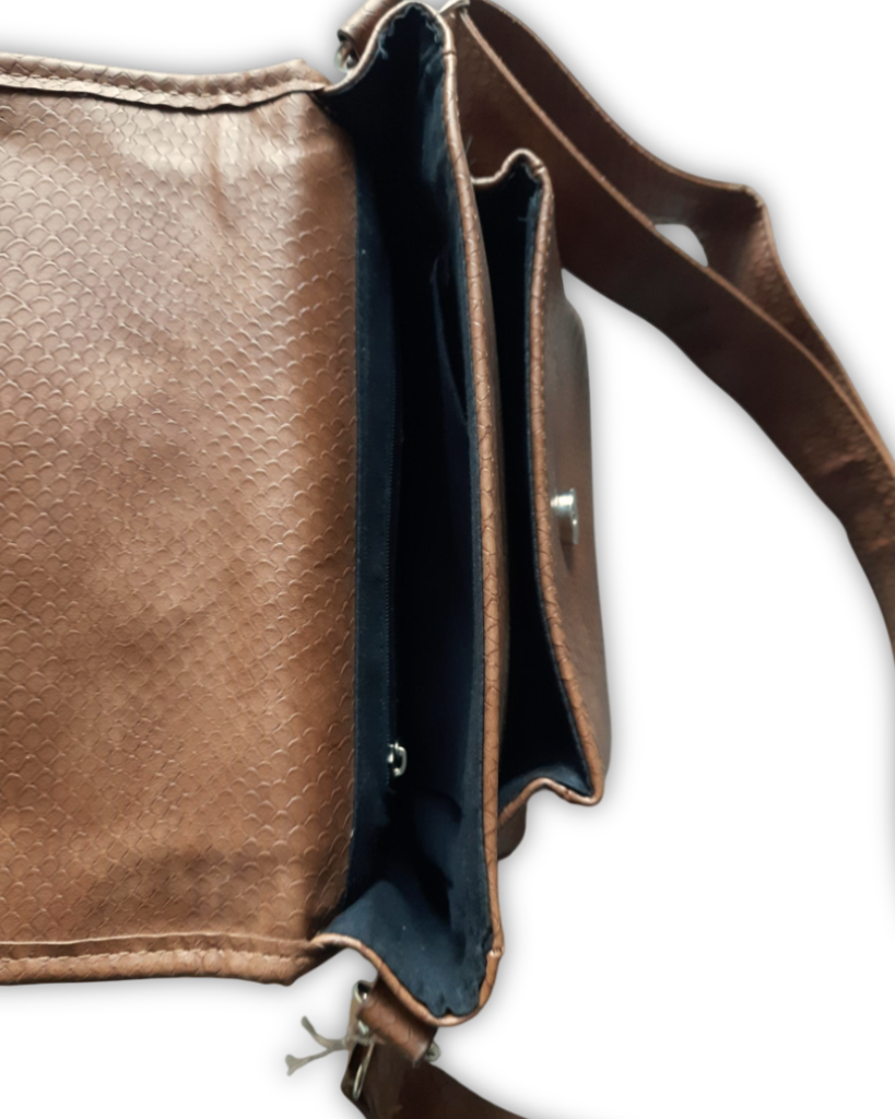 Handtas 2dehands cognac bruin