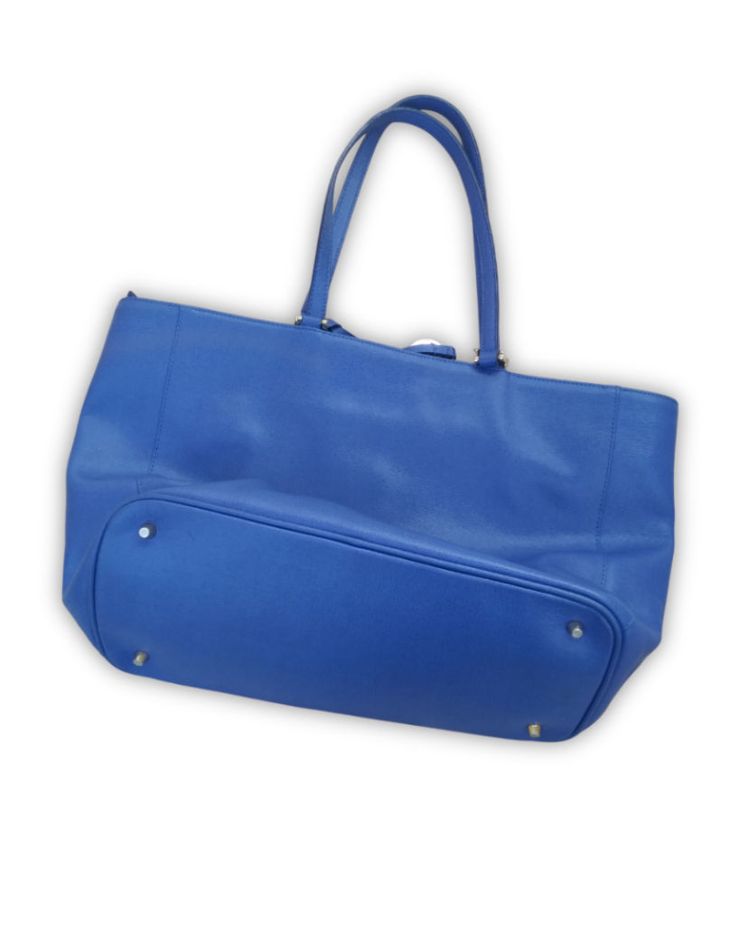Luxe handtas blauw 2dehands