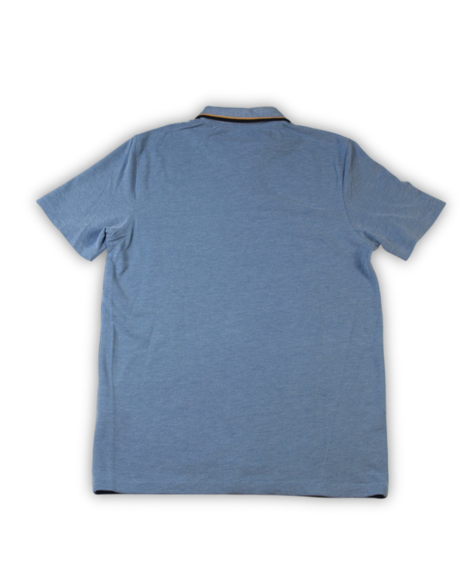 Stoere polo heren lichtblauw