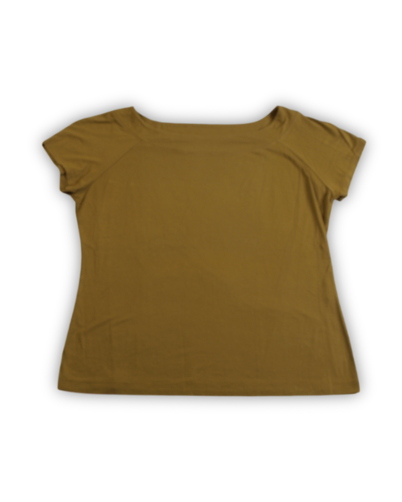 T-shirts dames khaki groen