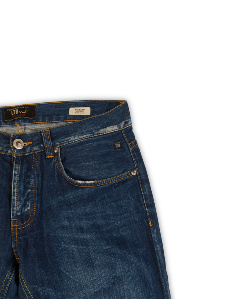 Tweedehands jeans heren blauw