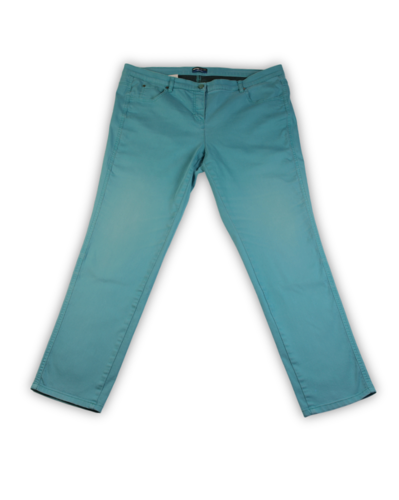 2dehands broek Cyaan