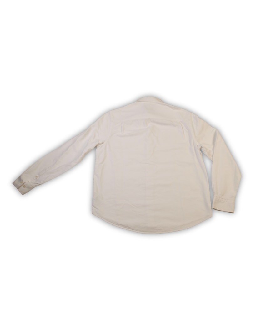 Tweedehands overhemd wit denim - S