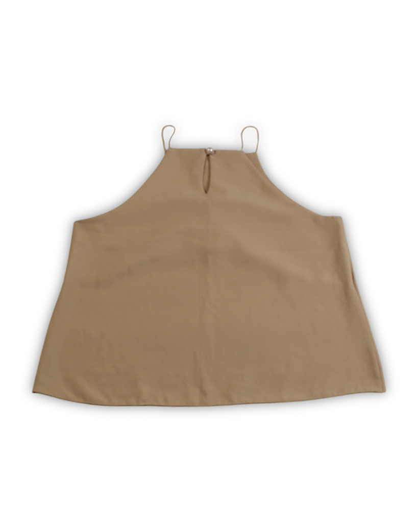 2dehands tanktop beige blouse