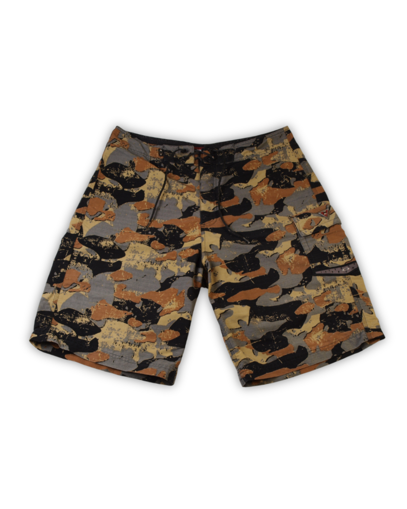 Tweedehands zwembroek zwart print