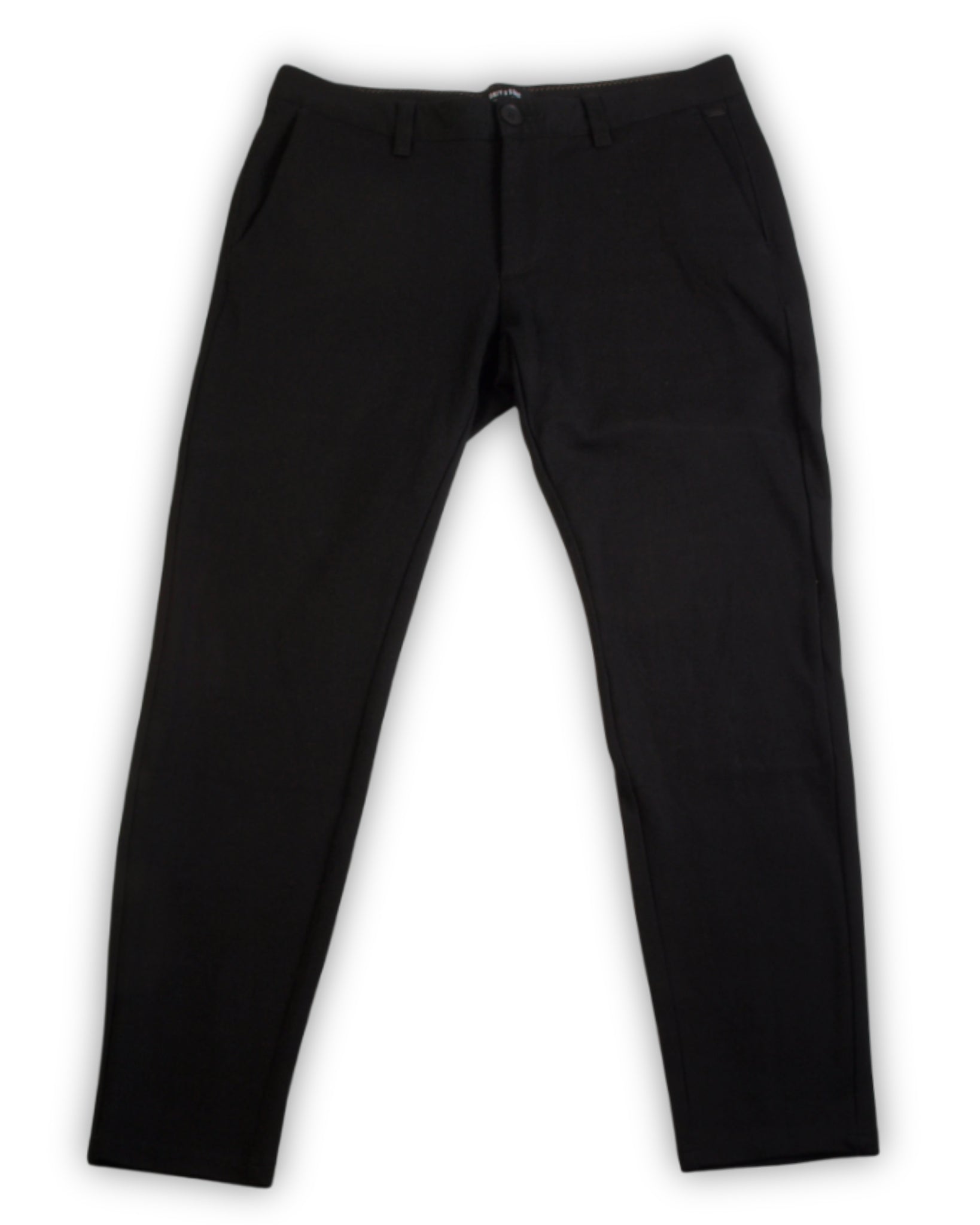 Zwarte vintage pantalon heren