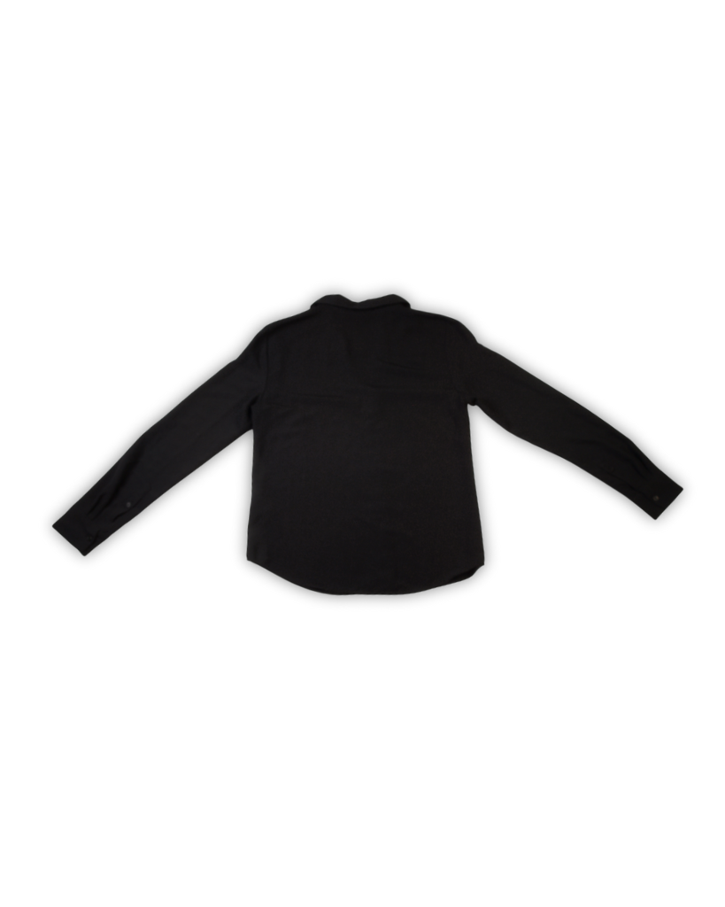 Zwarte blouse vintage style