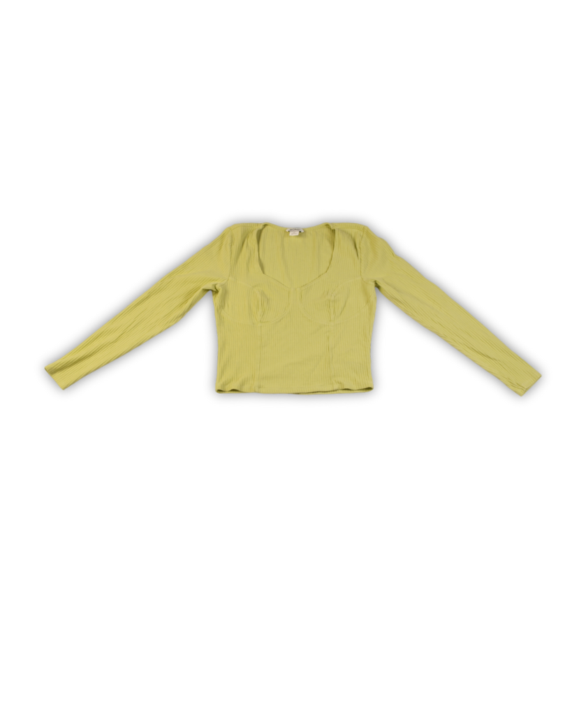 Appeltjes groen longsleeve t-shirt 