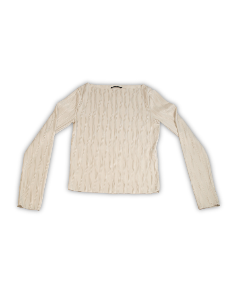 Longsleeve t-shirt offwhite relief 