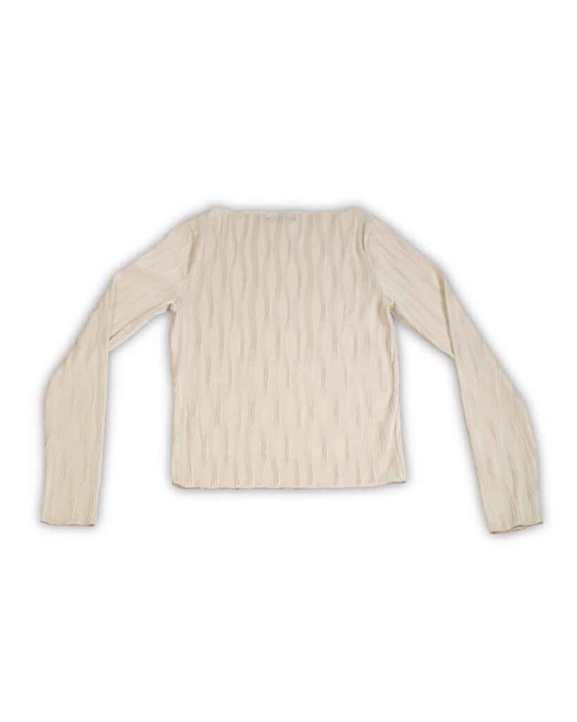 Longsleeve t-shirt offwhite relief 