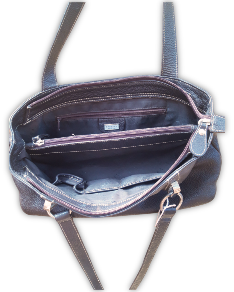 Luxe handtas bruin tweedehands