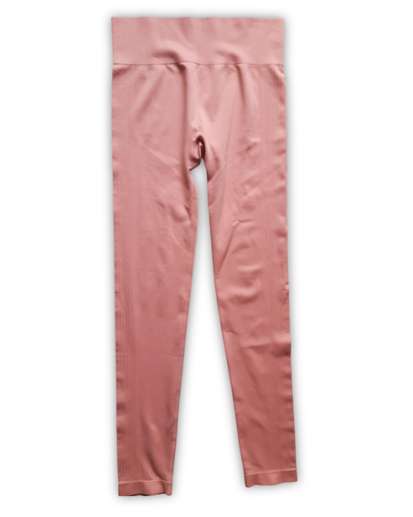 Retro sportlegging zalmroze