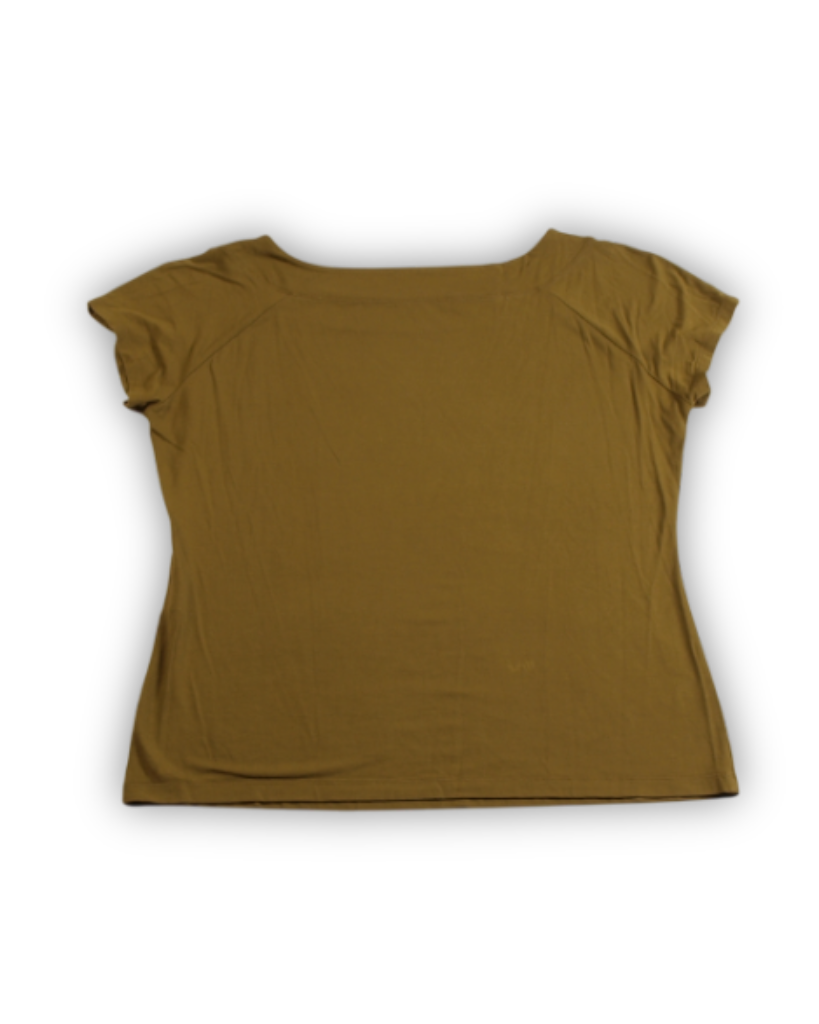 T-shirts dames khaki groen