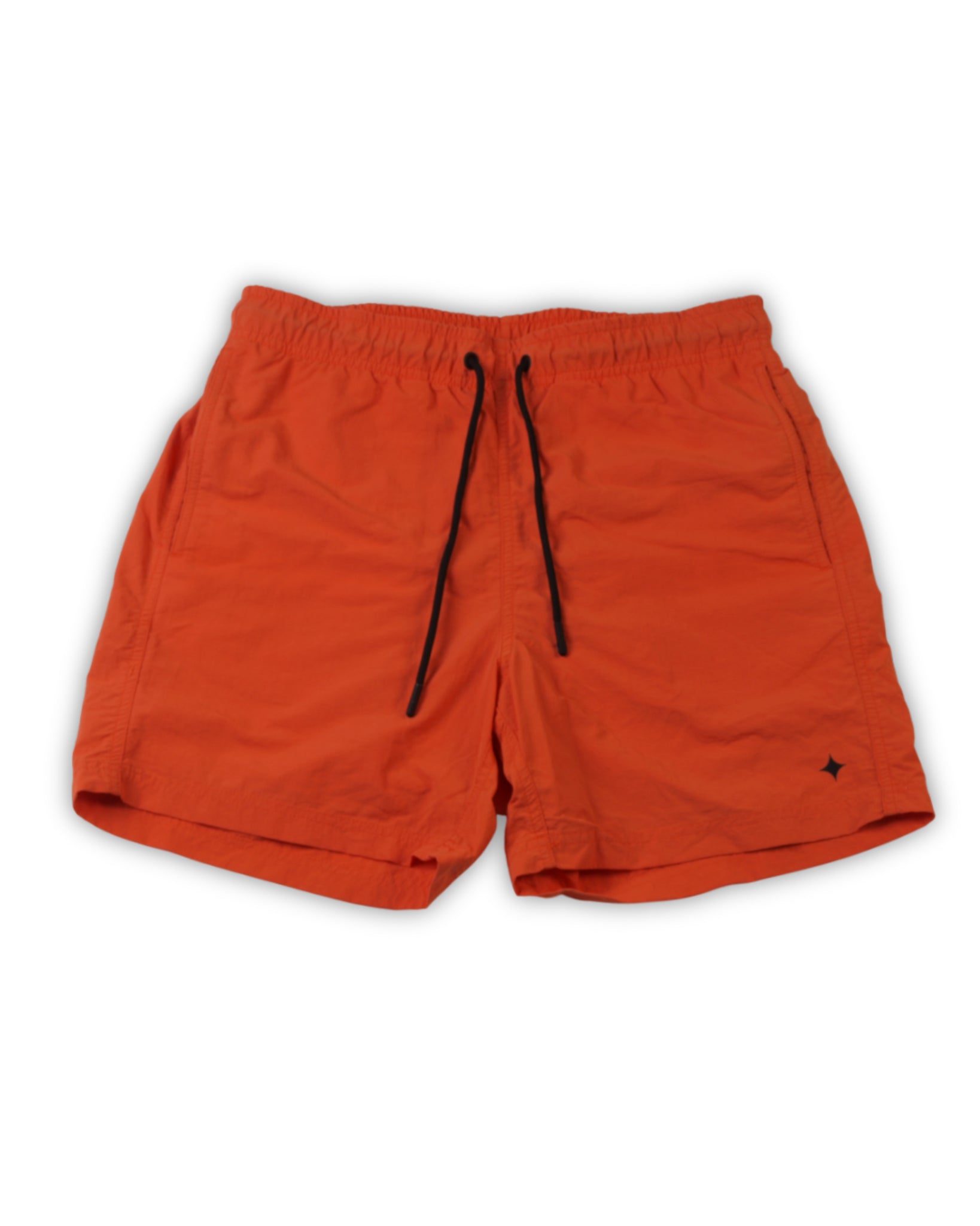 Tweedehands zwembroek effen oranje