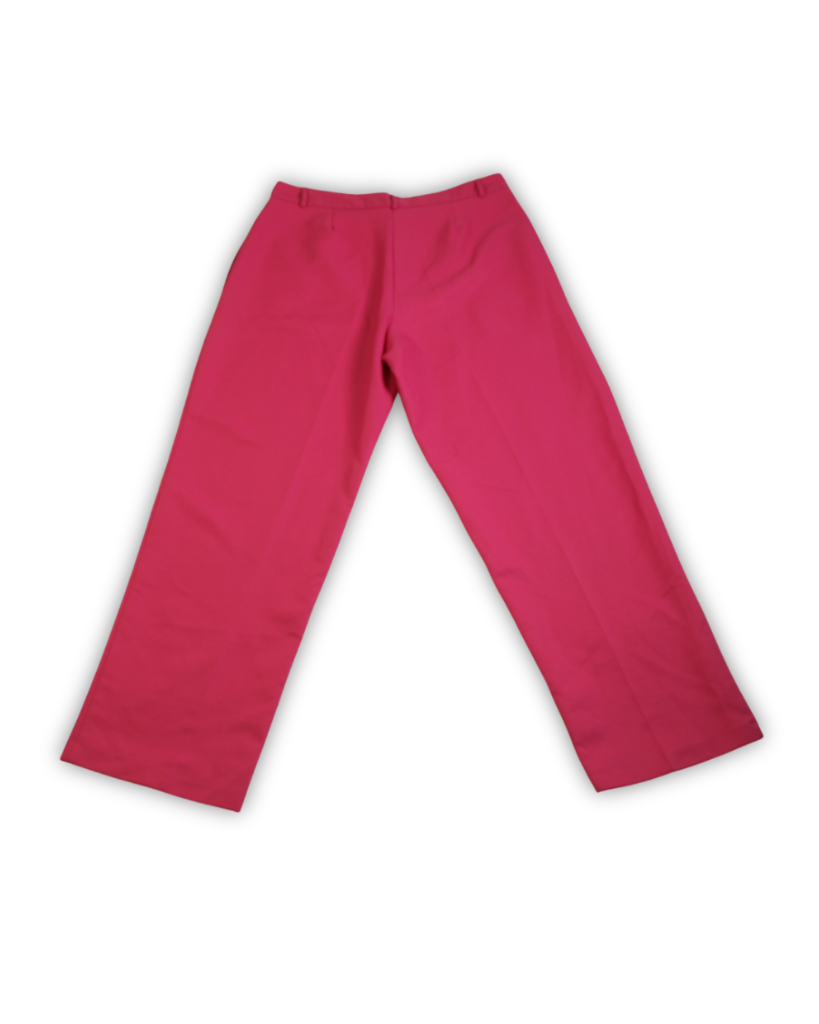 Tweedehands broek dames fuchsia