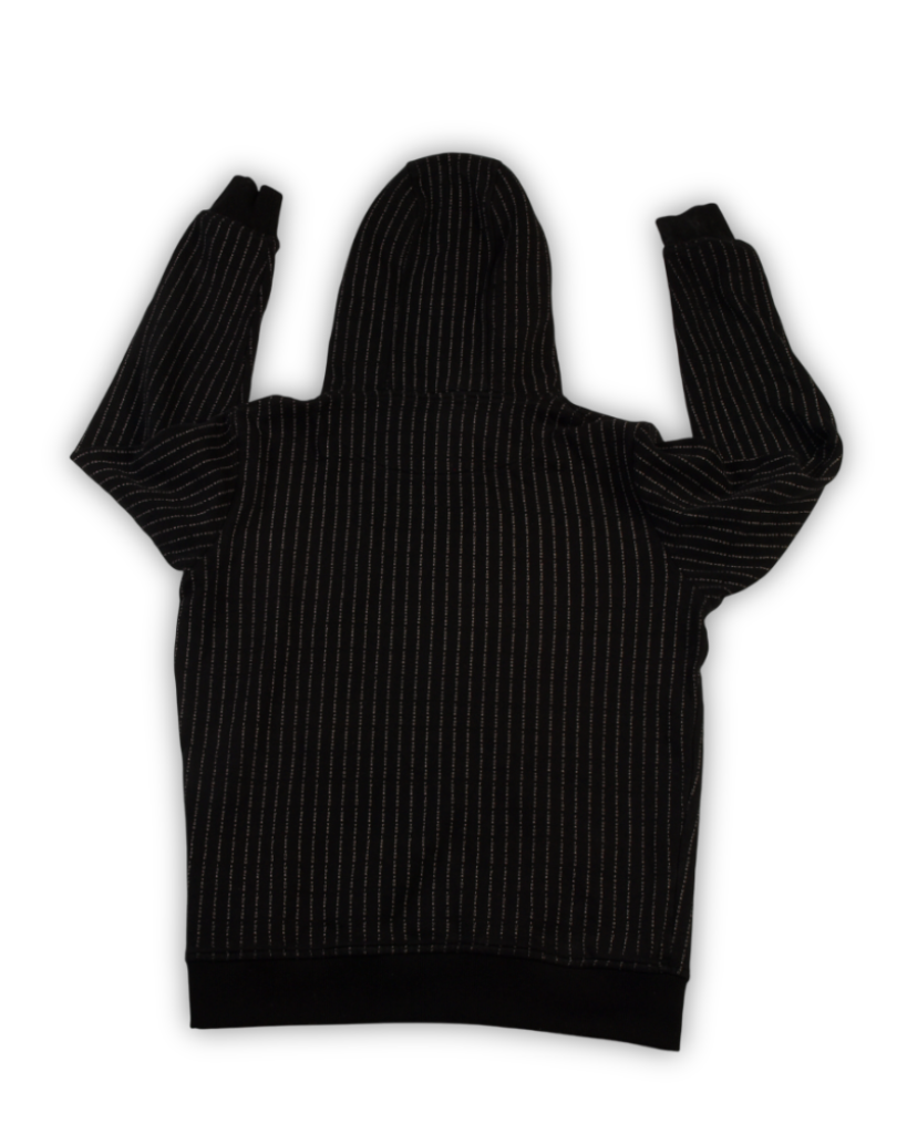 Tweedehands hoodie heren zwart print