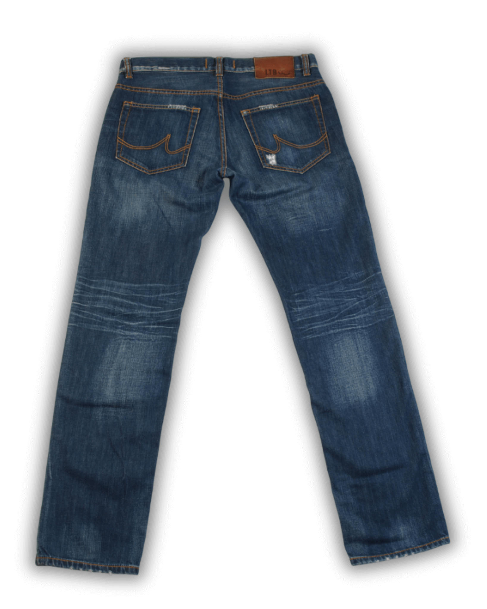 2dehands jeans heren blauw