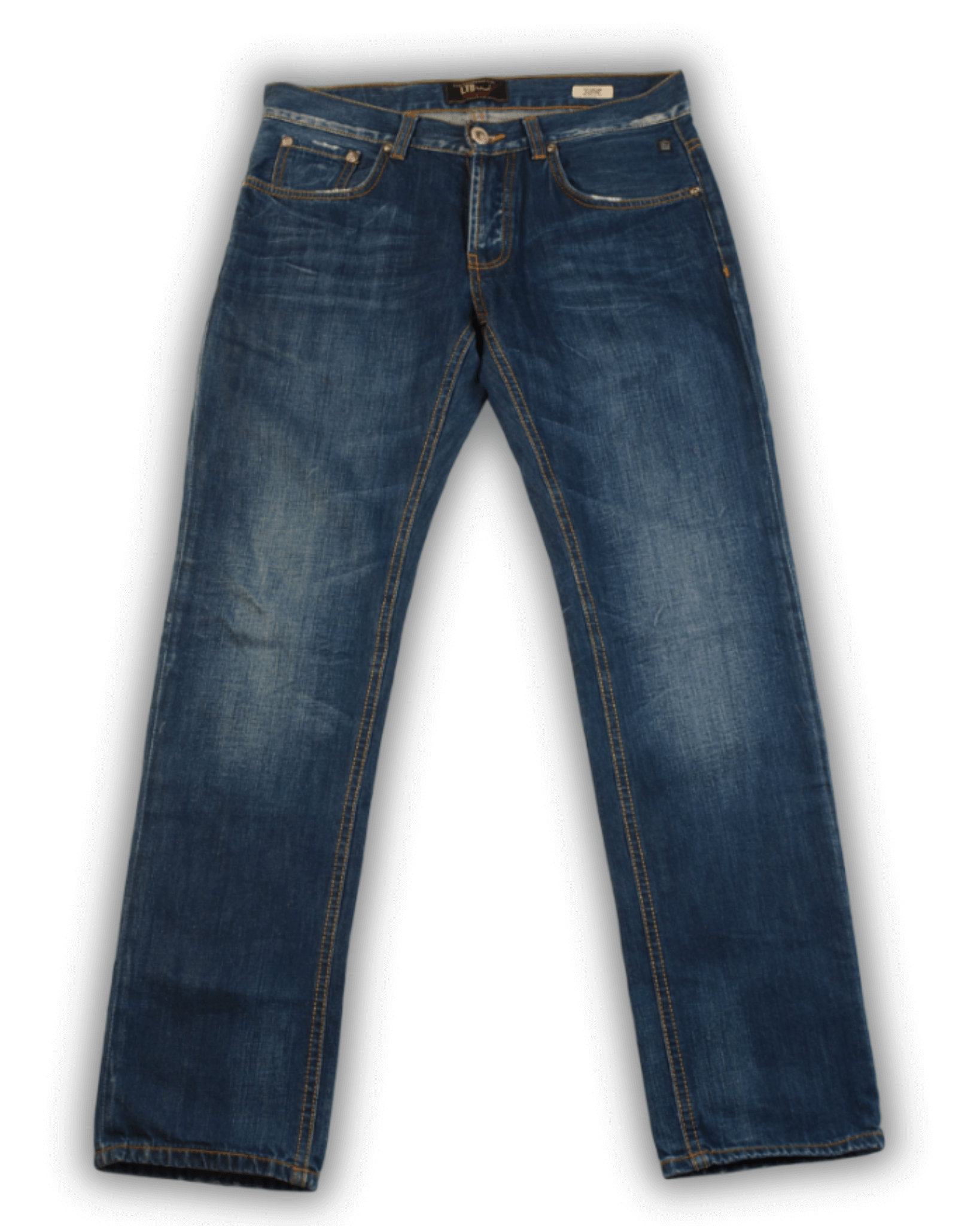 Tweedehands jeans heren blauw