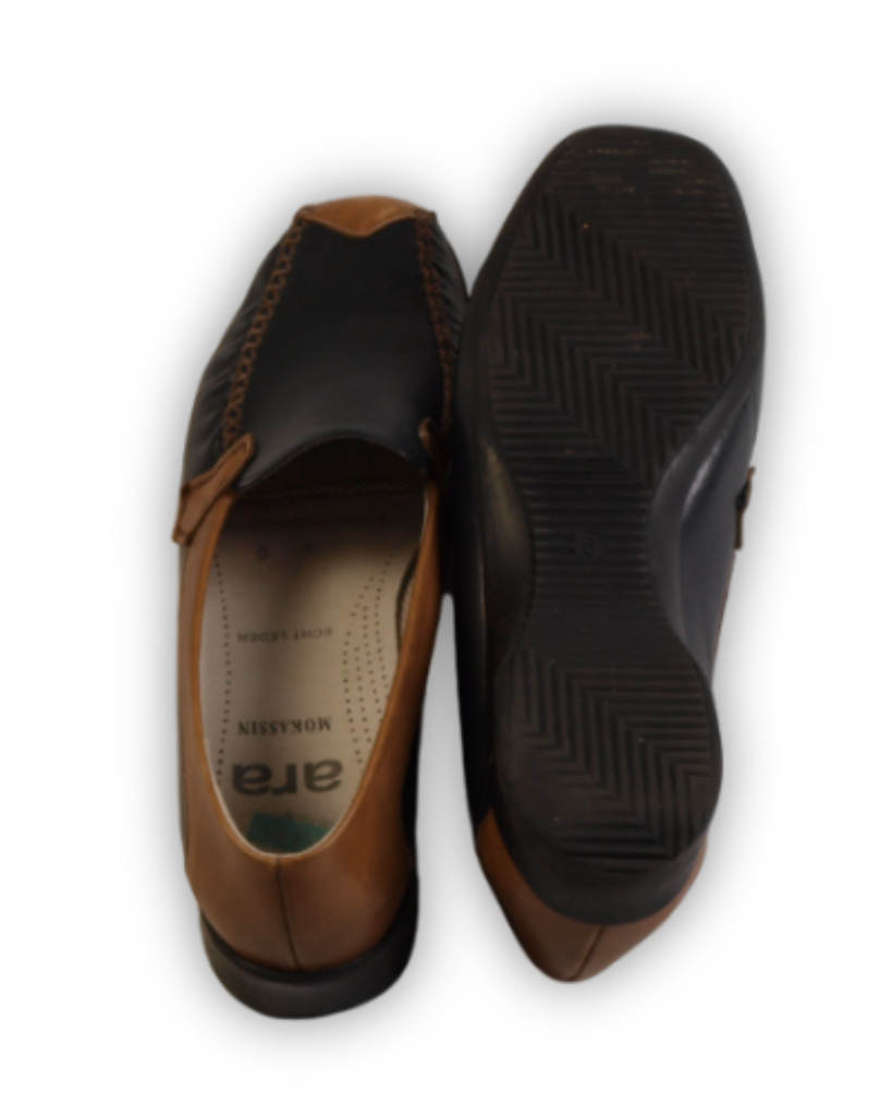 2dehands damesschoenen blauw leer