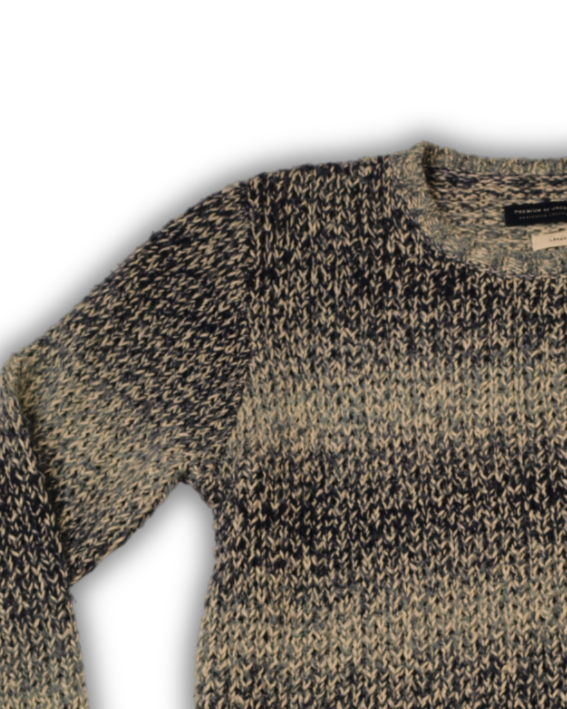 2dehands trui blauw gebreid