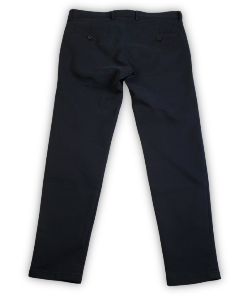Vintage pantalon heren donkerblauw