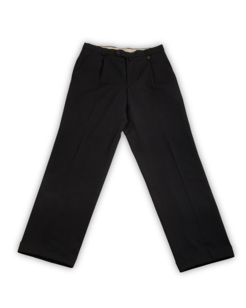 Vintage heren pantalon zwart