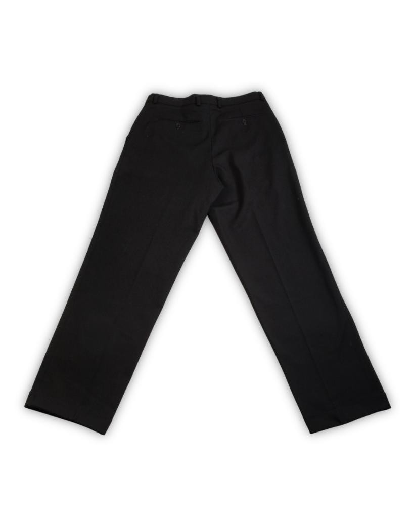 Vintage pantalon heren zwart