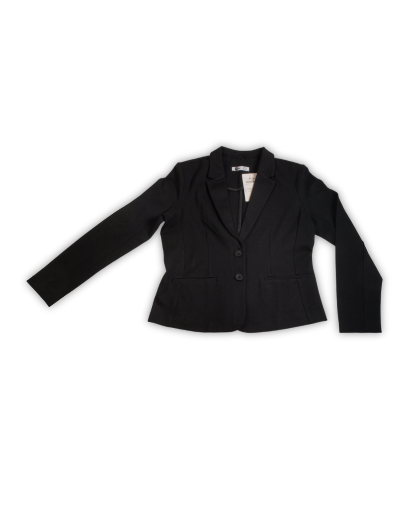 Zwarte blazer tweedehands
