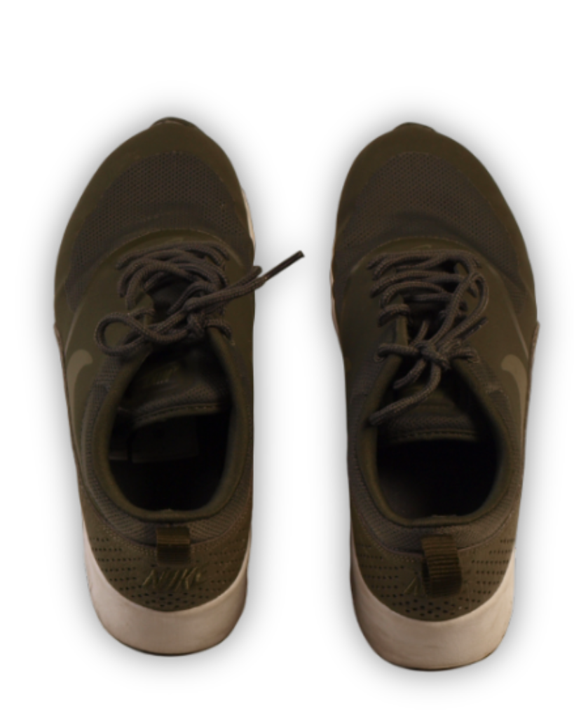 Tweedehands sneakers dames donkergroen